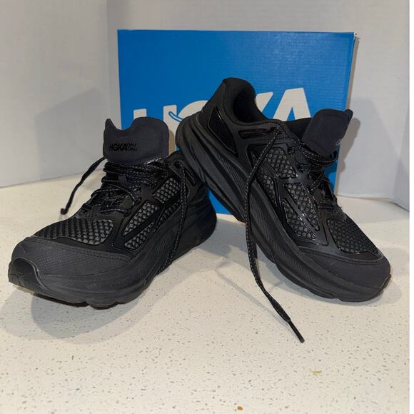 Hoka One One U Clifton One9 Black Size W7.5 M6.5 - Picture 3 of 8